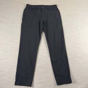 Lululemon ABC Classic-Fit 5 Pocket Pant Warpstreme Size 32 Obsidian‎